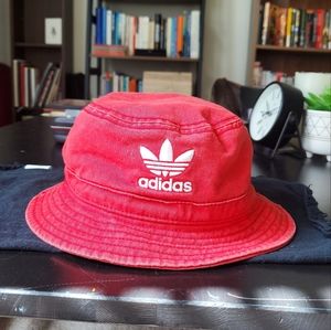 Adidas Red Buckethat